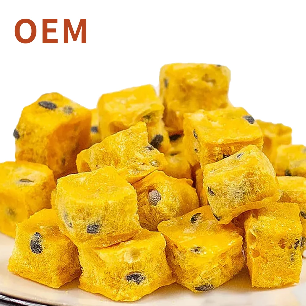 OEM new fruit freeze-dried passion fruit jelly dry cold bubble can be mixed with kumquat lemon tea to drink fruit tea cans 100g