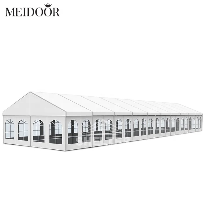 Custom 10x10 Luxury Marquee Party Tent Waterproof PVC Structure With Aluminum Alloy Frame Ute Canopy Tent