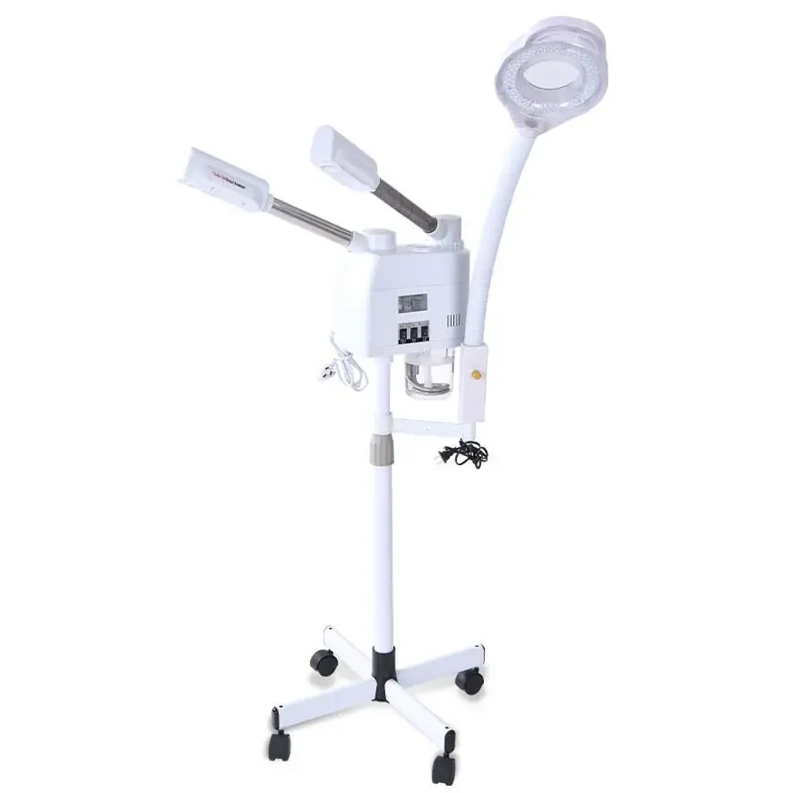 H3502AA 3 в 1 отпариватель для лица с горячей и холодной водой, увеличительная лампа для ухода за кожей, Лидер продаж, отпариватель для лица