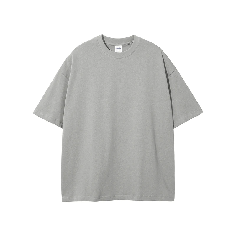 Unisex Summer Plain 230 gsm Cotton T Shirt with Custom Printing Free Mock Up Super Soft Oversize Minimalist T-shirts