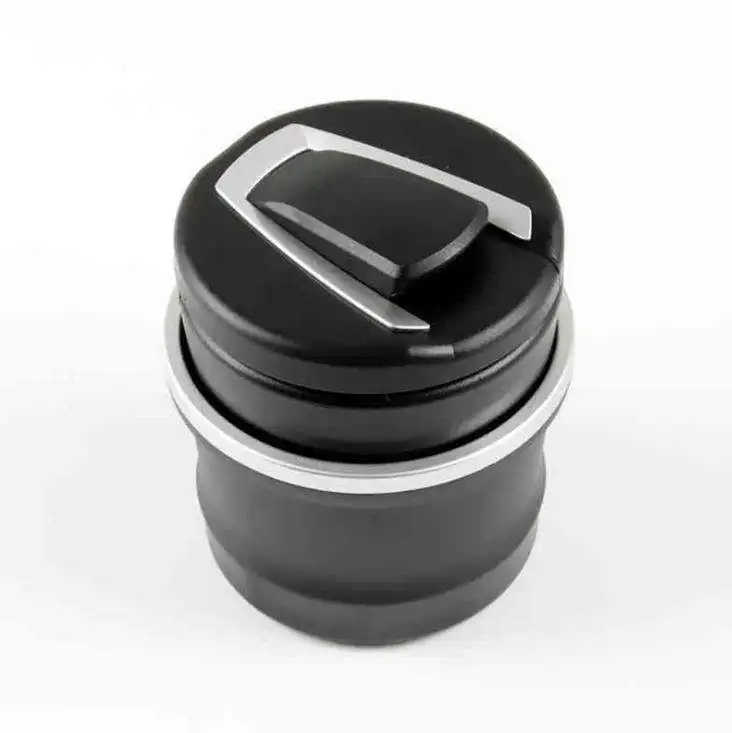 Universal Auto Interior Accessories Custom Logo Car Ashtray With LED Light Car Smokeless Container Smoke Cup Holder Storage