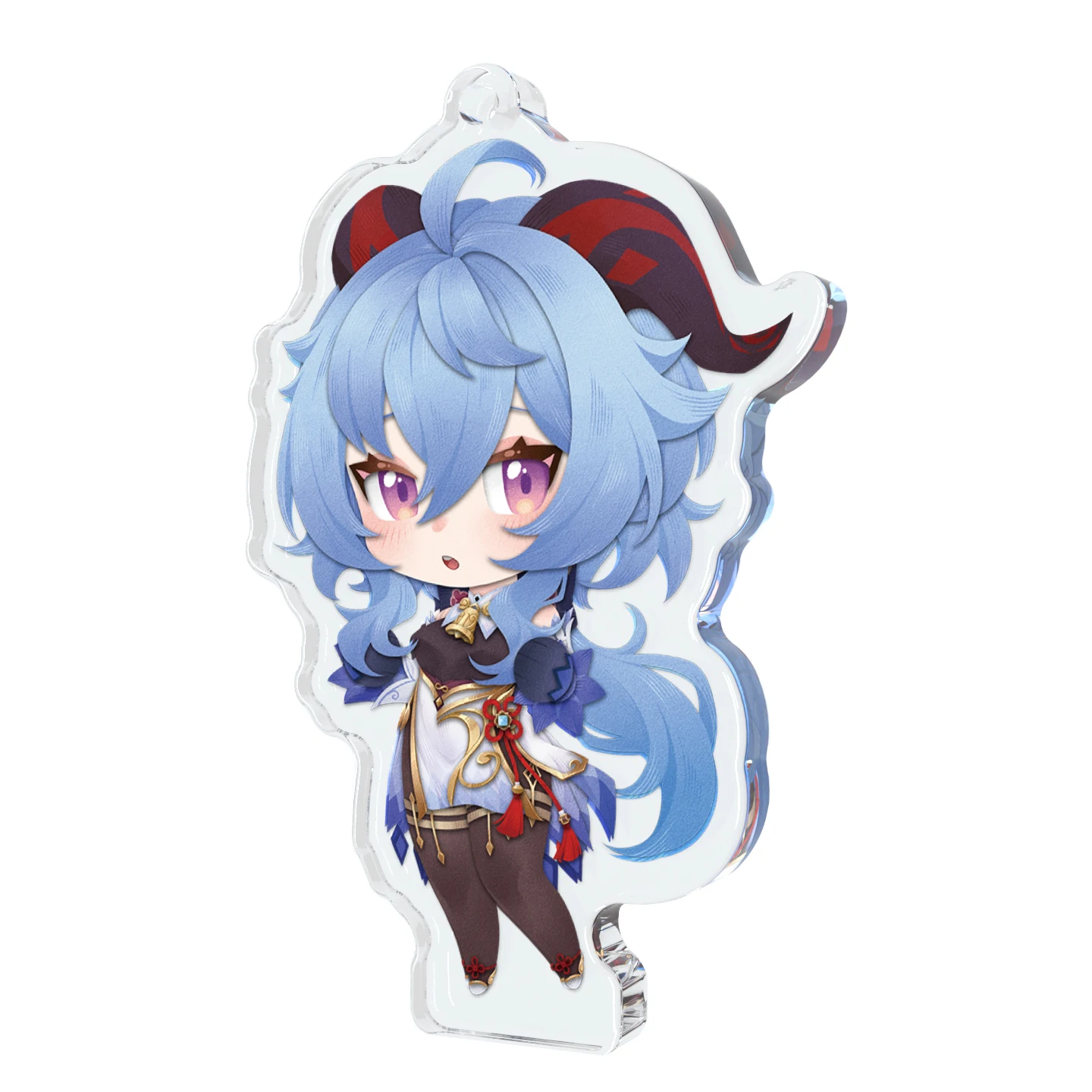 PAKA Cute Plastic Cartoon Acrylic Keychain Blanks Clear Custom Acrylic Keychain Charm Sublimation Printed Anime Acrylic Keychain