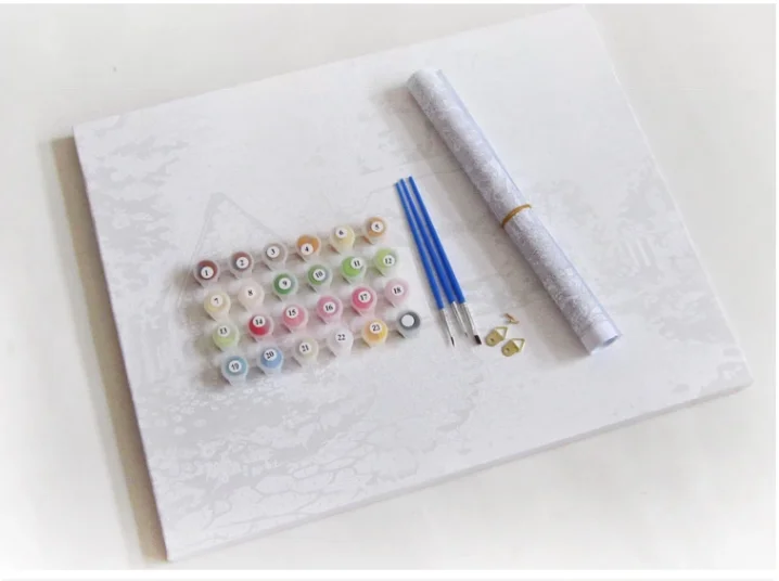 
Paint By Numbers For Adults Beginner To Advanced Number Painting Kit Lucky Fish 40x 50cm 