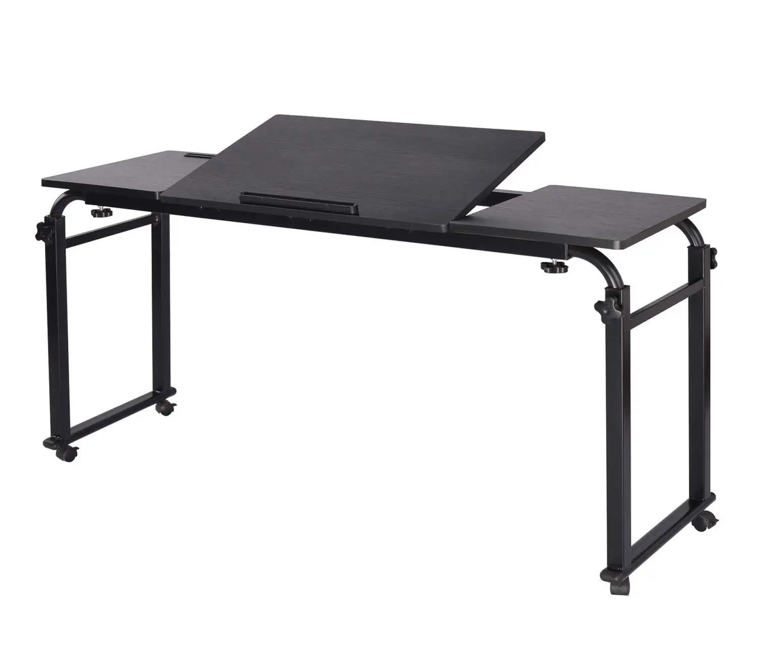 Bed Table, laptop cart table, adjustable width and height