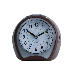 iMSH BM12301 Quartz analog alarm clocks table bedside alarm clock wecker despertador desktop custom round analogue alarm clocks