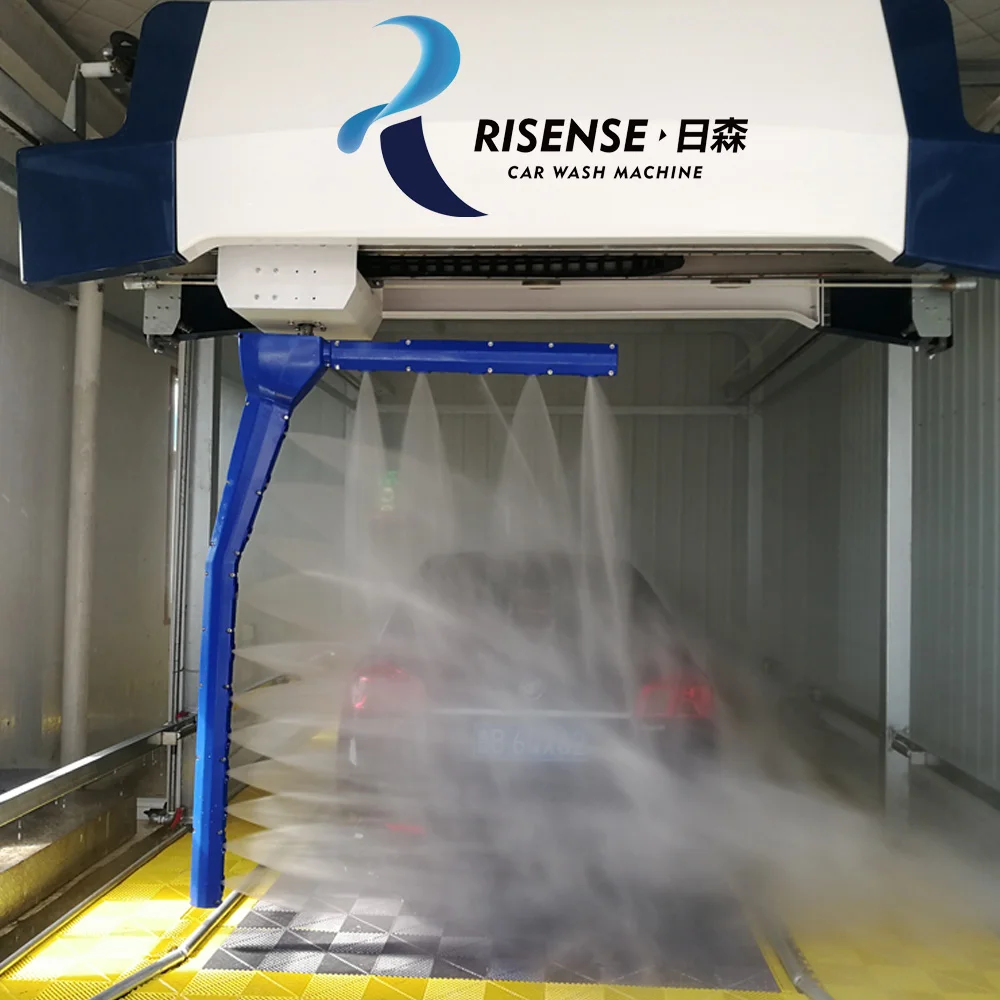 HP-260 low price automatic touchless car wash machine lavado automatico de autos successful installed in Romania