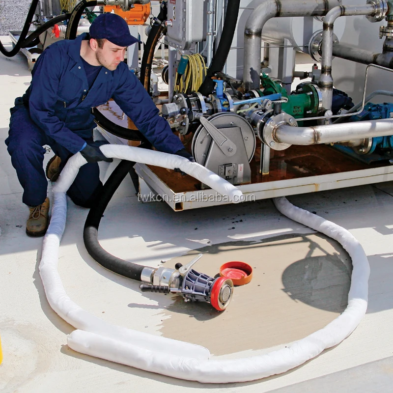 Universal Absorbent Spill Control 7.6Cm*2.4M 7.6Cm X 120Cm Chemical  Clean Up No Leak Cbd Cartridge Sock