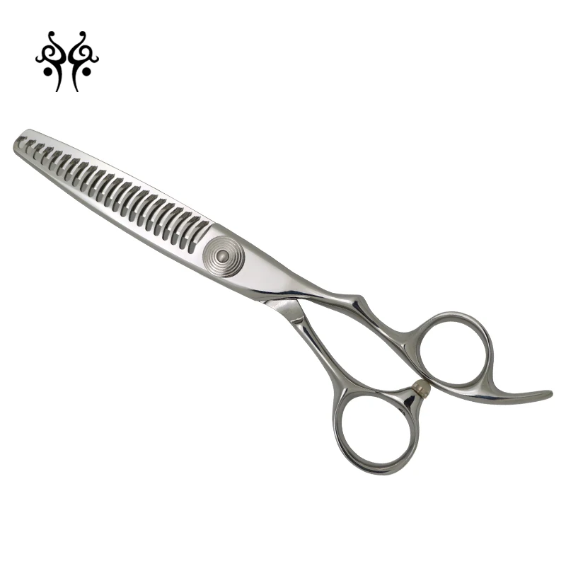 Latest Series CNC Screw Barber Scissors  SUS440c Steel Professional Barber Thinning Scissors