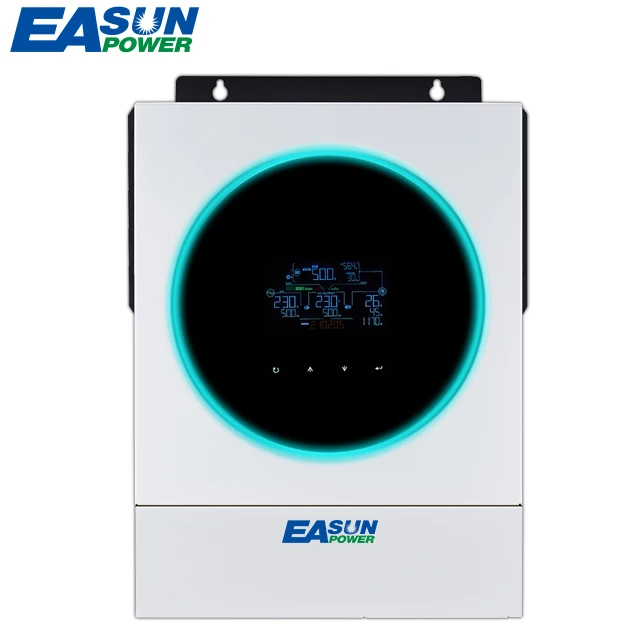 EASUN POWER 220V 48V 50Hz  500Vdc 120A 5600W Pure Sine Wave Solar Inverter with Wifi