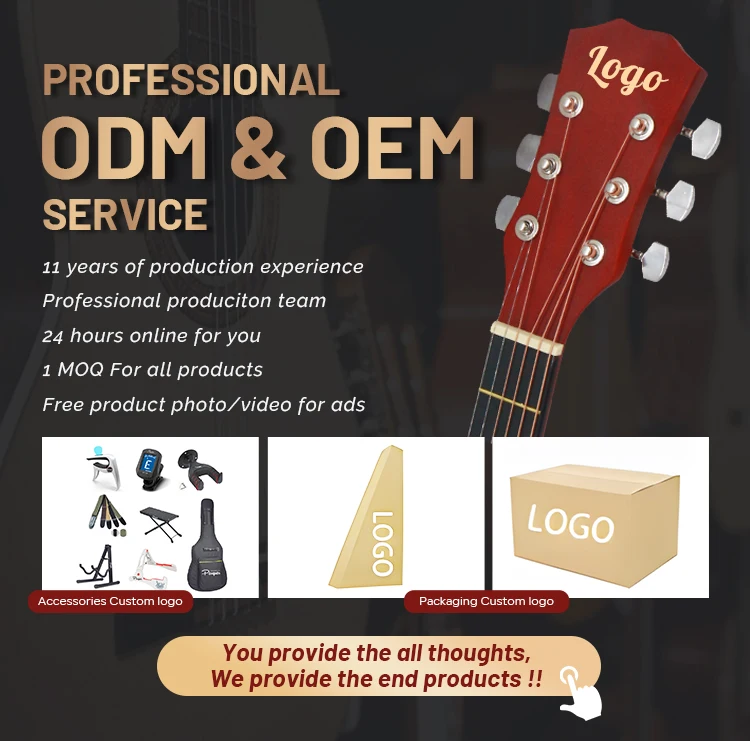 chinese factory guitar acoustic 38inch basswood colorful acoustic guitars