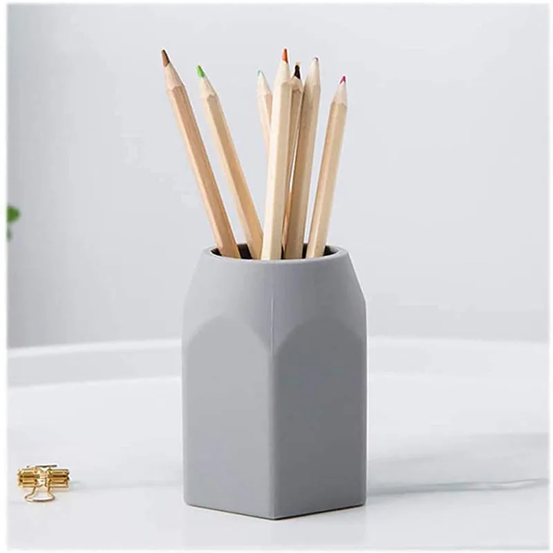 Promotional Creative Makeup Brush Holder Design Durable Silicone Pen Pencil Holder