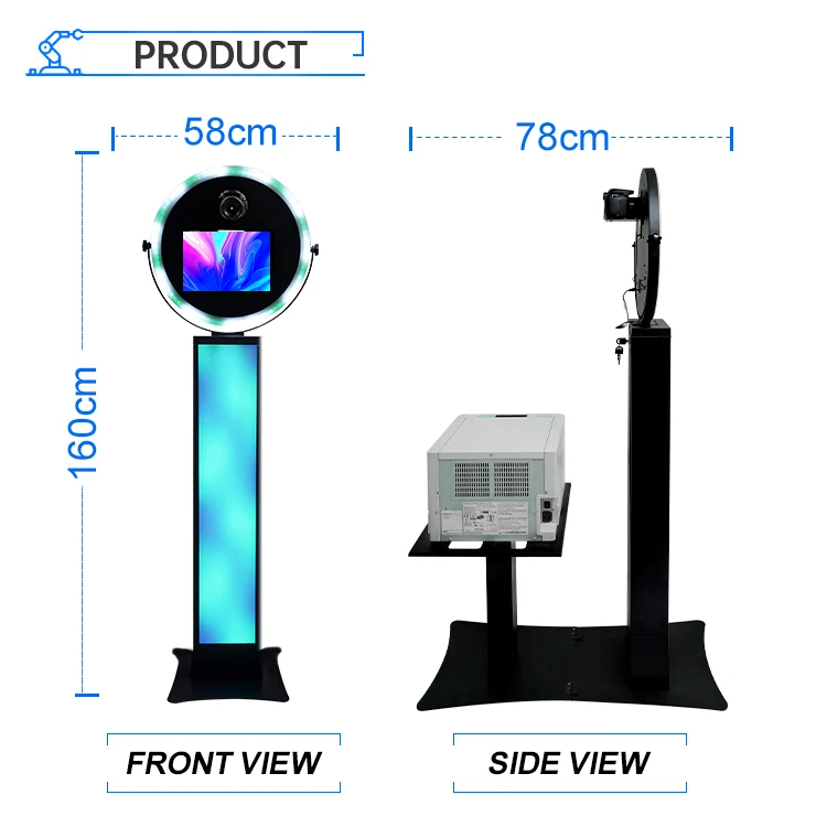 Surface Pro Photobooth Shell DSLR Surface Pro Face Plate Photo Booth Surface Pro Photo Booth