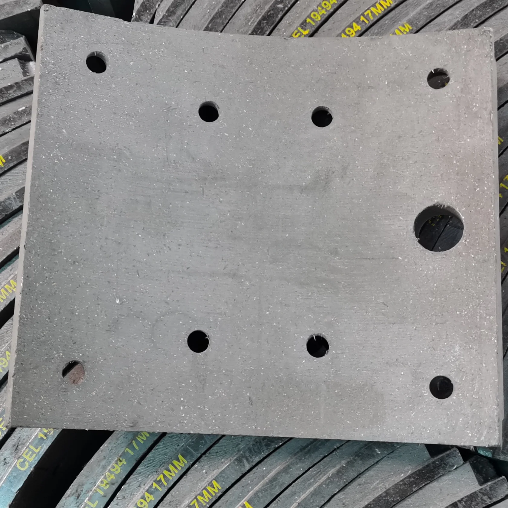 MAN  Truck brake lining 19494/19495, MP31/MP32 original heavy truck shoe brake linings Drum linings