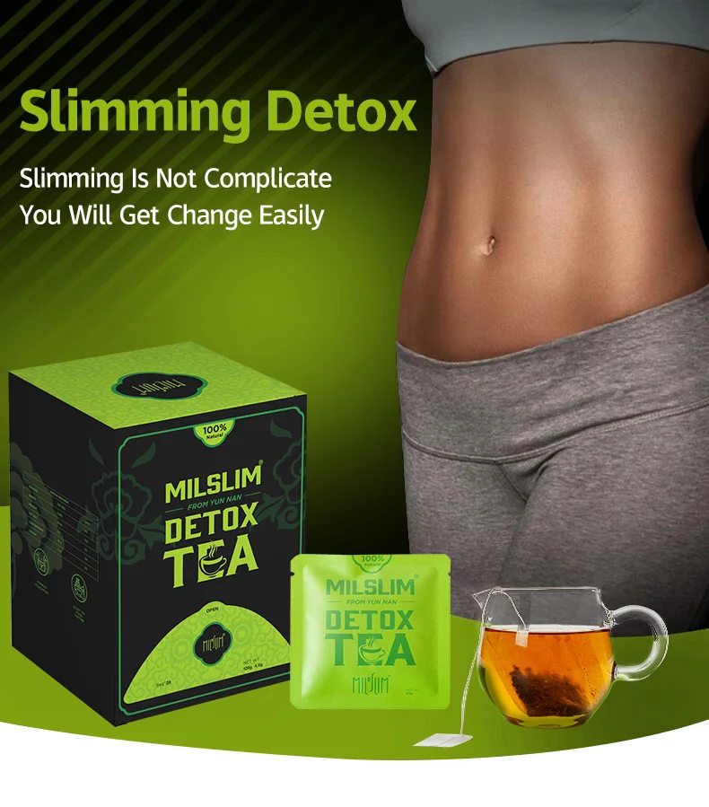 2022 best private label organic herb fit  detox flat tummy 28day weight loss slimming tea