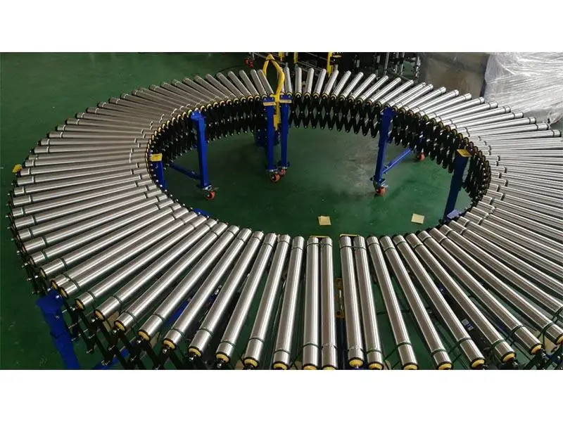 Fast Delivery Telescopic Flexible  Expandable Motorized Roller Conveyor