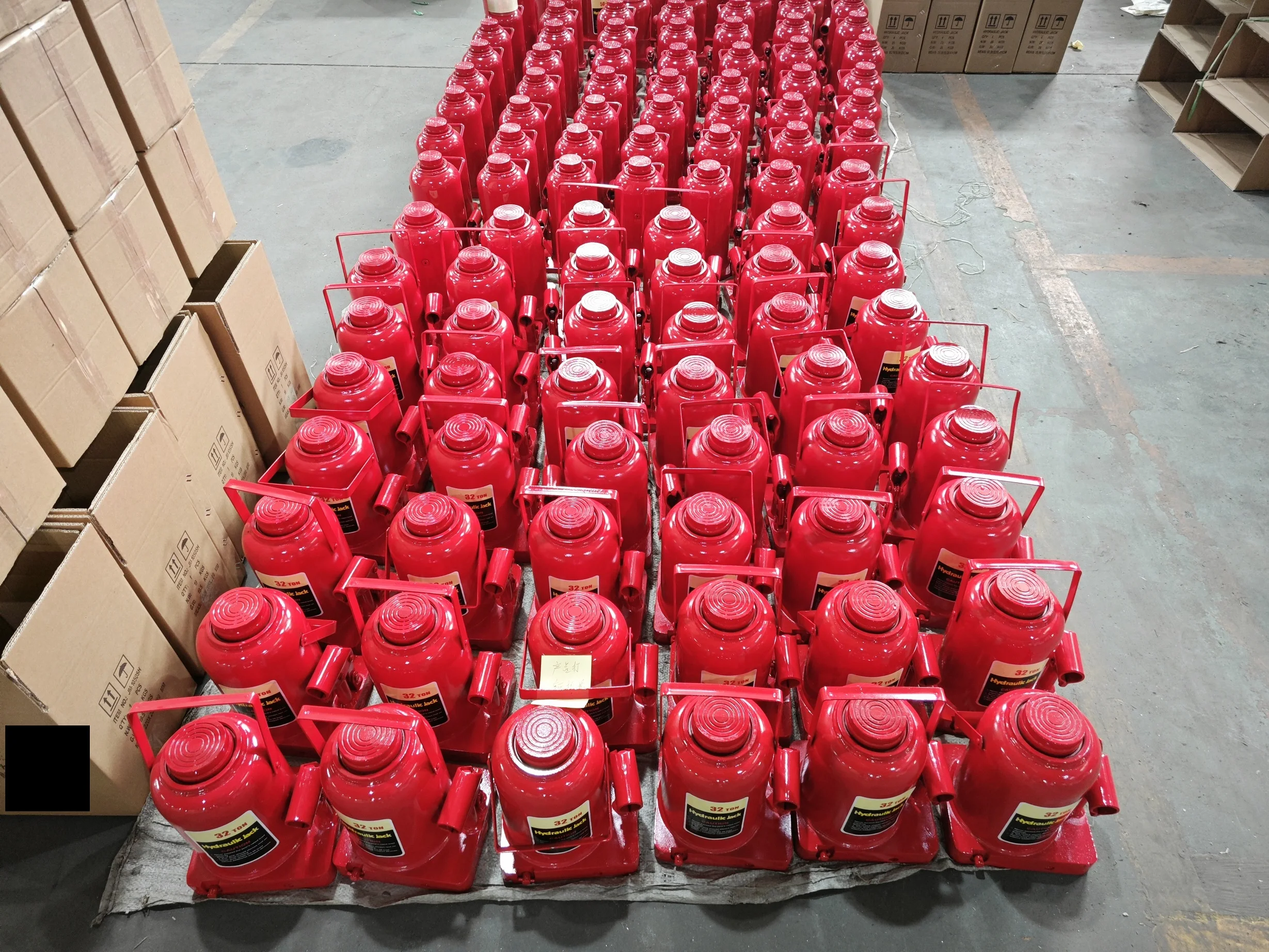 big red heavy duty Best price 32 T hydraulic bottle jack Repair Tools jack