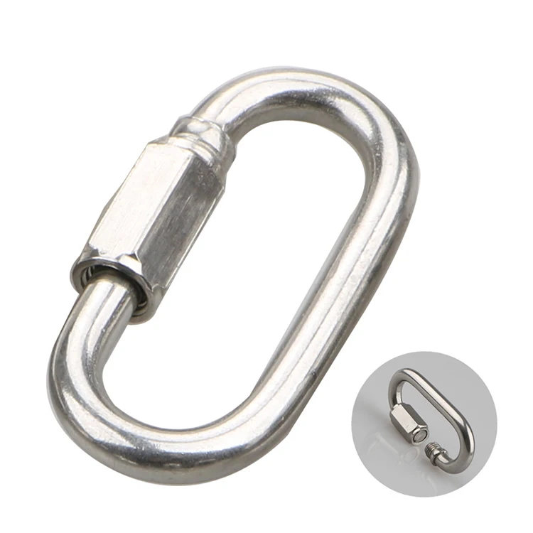 Wholesale Hammock Fixed Outdoor Sports 304 316 Stainless Steel Quick Link Chain Connector