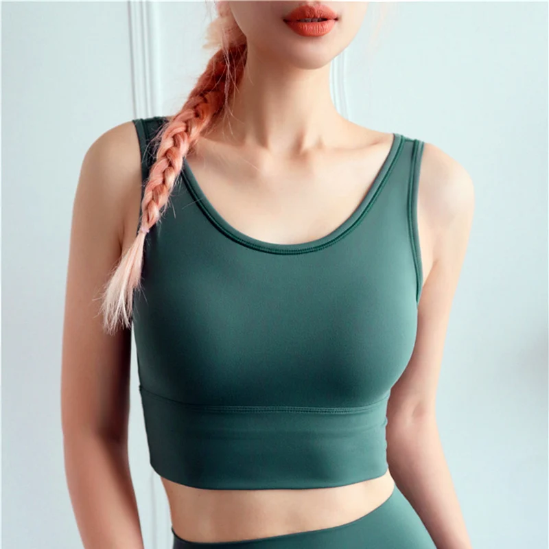 Wholesale Apparel Stretched Women Hollow Sports Out Beauty Back Cool Dry Yoga Bra High Impact Custom Logo Fitness Sportswear Bra