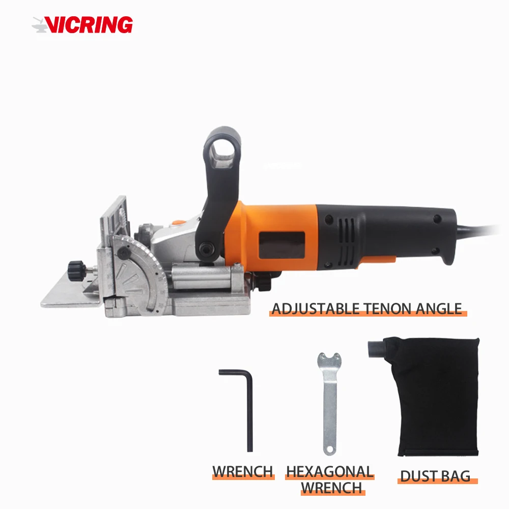 VICRING Factory Stock Cheap Price Tenoning Machine Edge Drilling Woodworking Three-in-one Punching Locator Easy-to-use