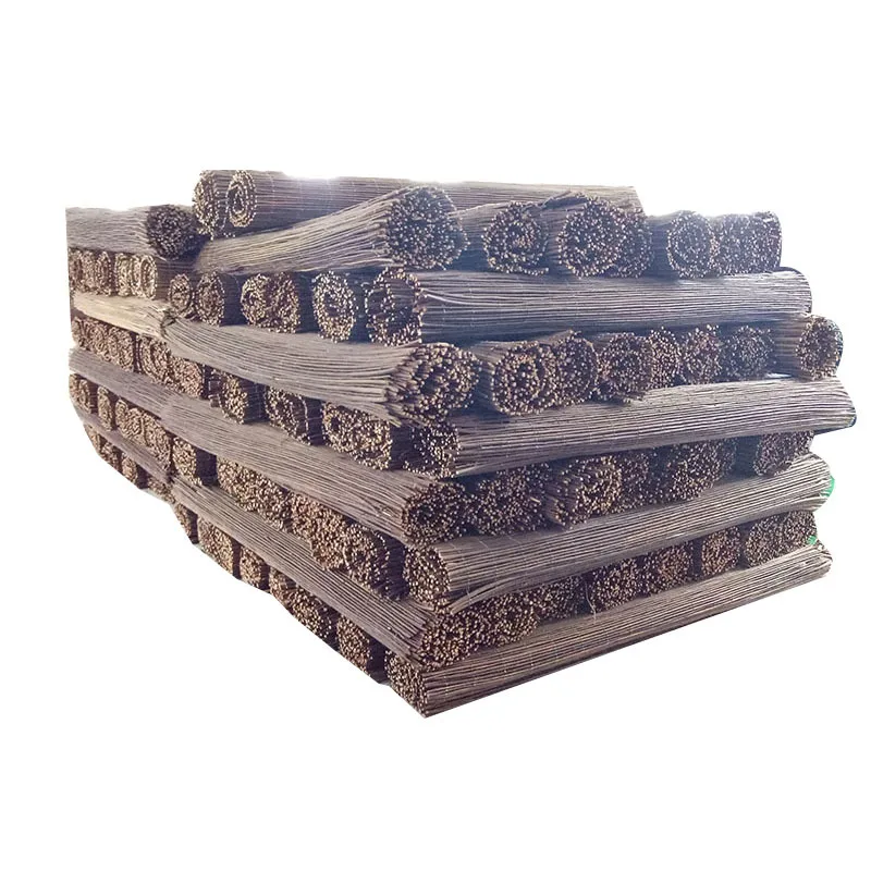 Yard Decoration Willow Fence Screen Lawn Wood Edging Garden Wicker Fence