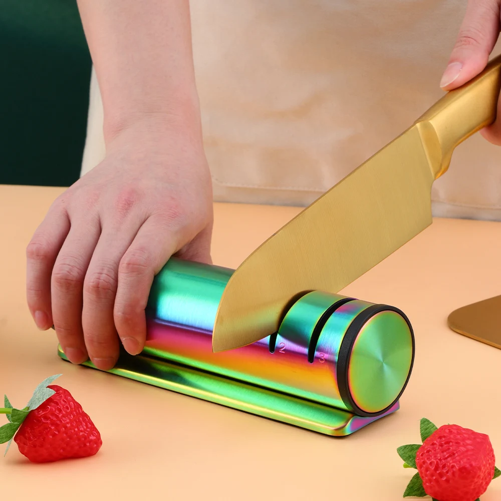 Kitchen Accessories Sharpening Stone Professional Knife Sharpener Stainless Steel Whetstone