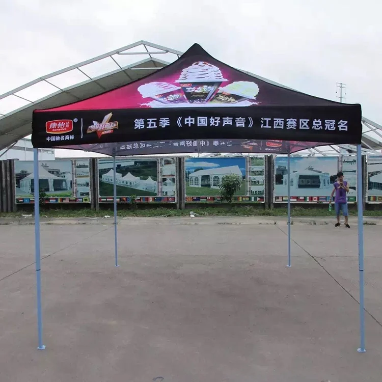 10x20 Ft Outdoor Events Trade Show Tent Instant Easy Set 3x6 M Folding Canopy Popup Gazebo Marquee for Exhibitions and Sales