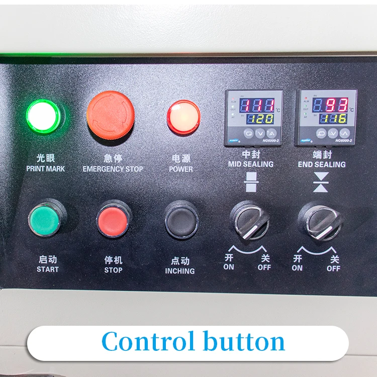 High Quality Bread cake snack food flow pack wrapper machine