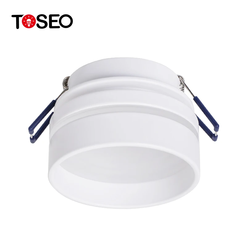 220V Recessed Ceiling Antiglare Spotlights For Hotel Round 76mm Gu10 Led Spotlight