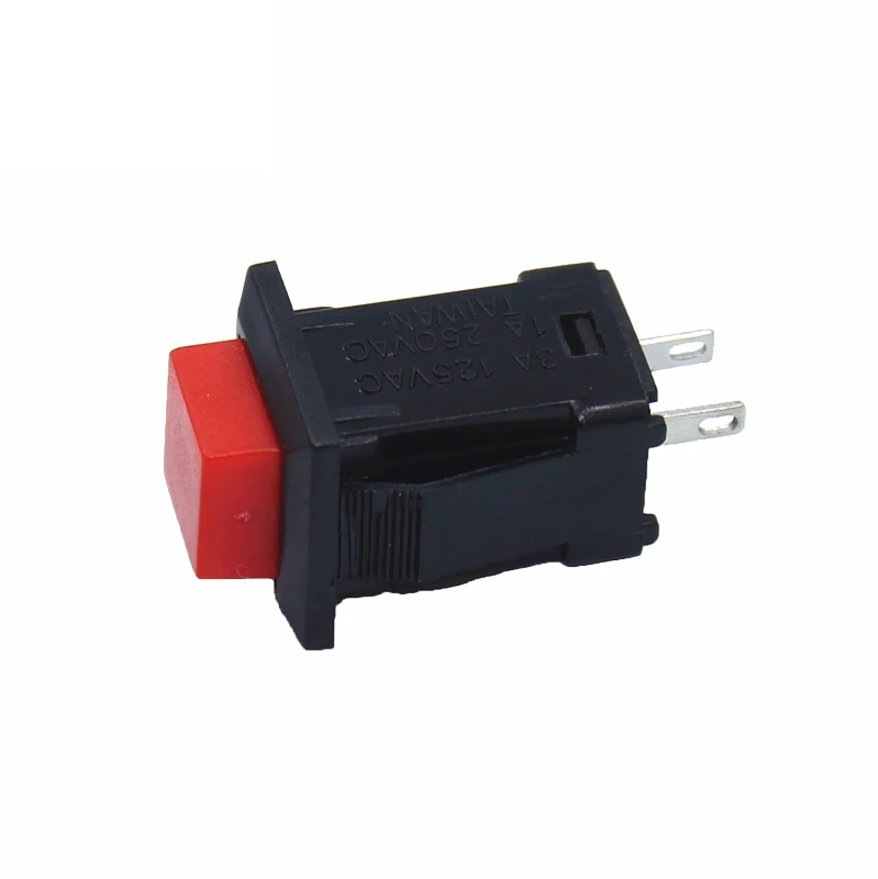 DS-429 NO Reset Switch Square Momentary Switch NC DS-431 3A/125VAC Self-locking Push Button Switch