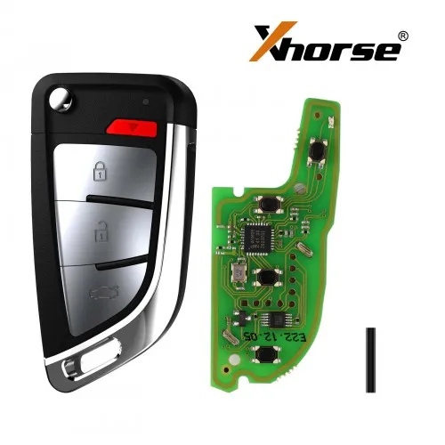 Universal Smart Key Xhorse VVDI XM38 XSKFF0EN DF Style Proximity 4 Buttons car remote control key for VVDI2/VVDI mini key tool