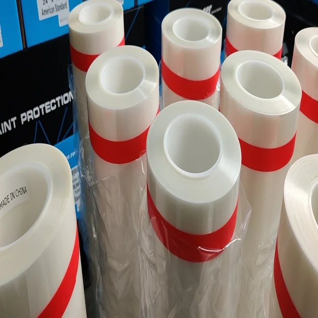 Anti scratches TPH PPF car paint protection film 3 layers high glossy car body sticker self healing material