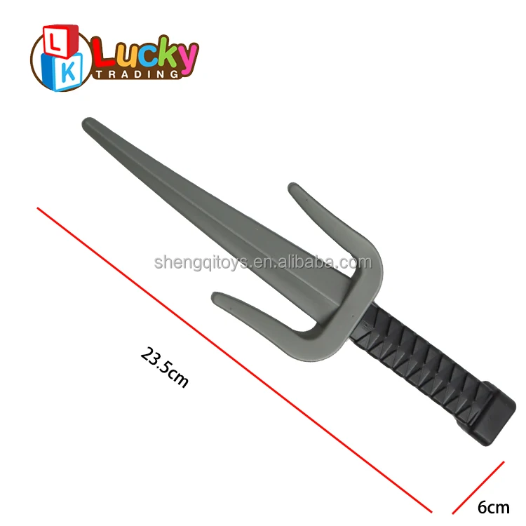 Lucky Toys Halloween Japanese Toy Knife Children Perform Plastic Cosplay Show Weapons Props