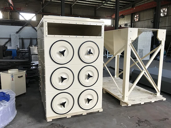 Glorair Horizontal Cartridge Dust Collector for Mining Industry Mining Dust Collector Industrial Dust Extractor