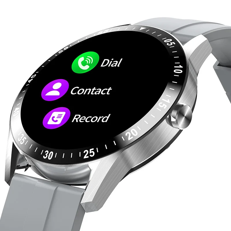Cariditesh06 Customized Smart Watch Multi Language Fast Charging Magnetic Absorption Cold Black Silver Color Screen Smart Watch