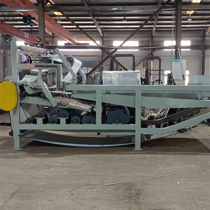 high quality sludge dehydrator and dewatering machine horizontal belt filter press