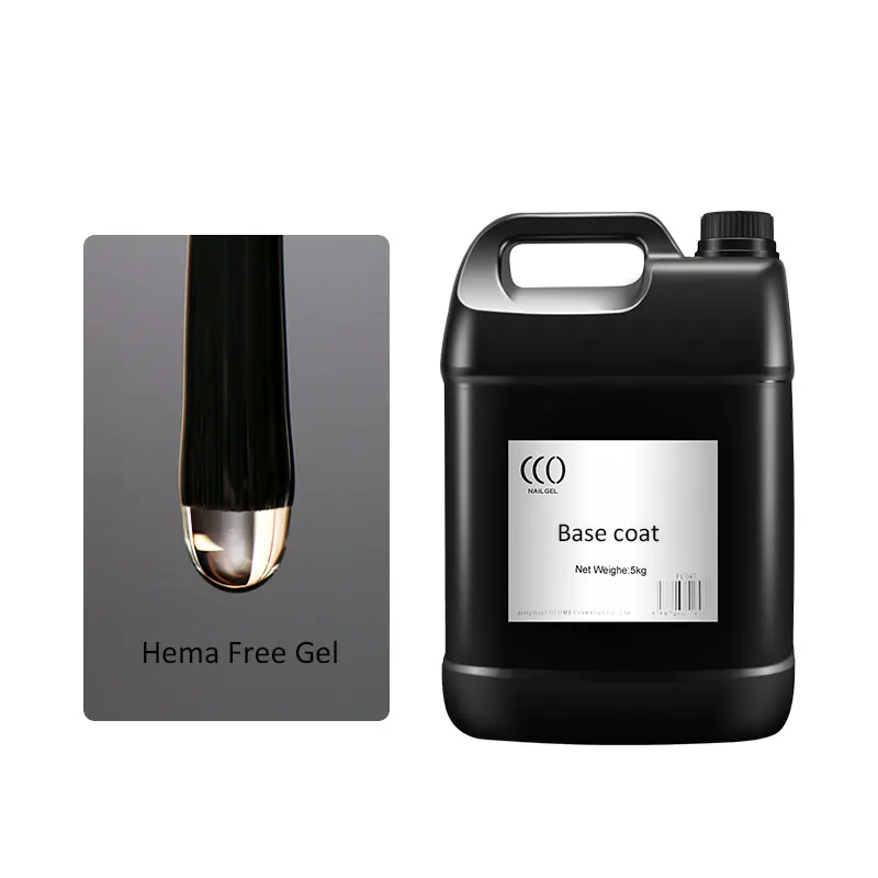 2024 Professional nails gel polish base and top 1kg strong base coat bulk