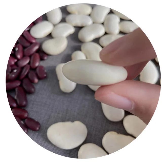 Размер 55-60 большая белая фасоль, оригинальная Юньнань 25 кг/ППЛ, белая фасоль длинной формы