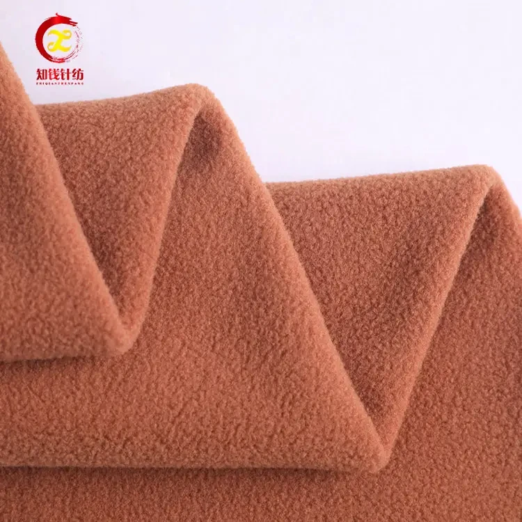 Custom Polyester Double Side Anti Pilling Micro Polar Fleece Fabric For Sale