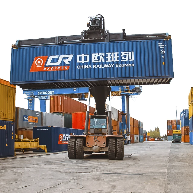 Best railway train shipping railway freight transport to UK amazon warehouse