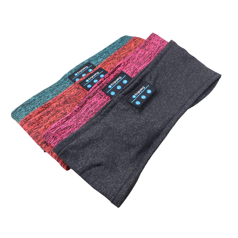 New arrival wireless sports headband sleep eye mask Bluetooth music headset for workout Yoga