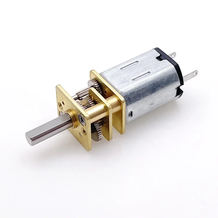 Factory wholesale 12mm 24mm n20 n30 motor 5v 6v geared dc motor 12v micro dc spur gear motor