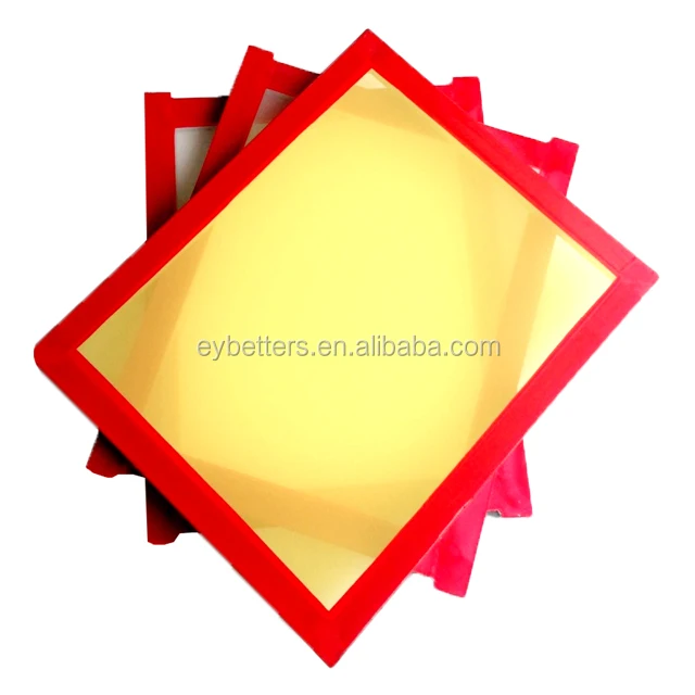 Wholesale Custom Pre-Stretched Aluminum Frames Screen Printing Screens with Mesh Holes for Screen Printers