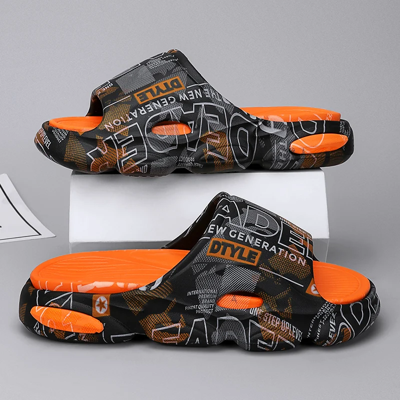 indoor anti-slip wear-resistant flip-flops men outdoor soft bottom sandals men summer beach casual slipper flip-flops outdoor