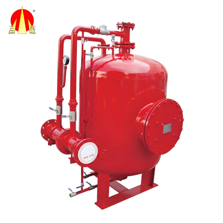 Horizontal Type Fire Suppression System Foam Bladder Tank