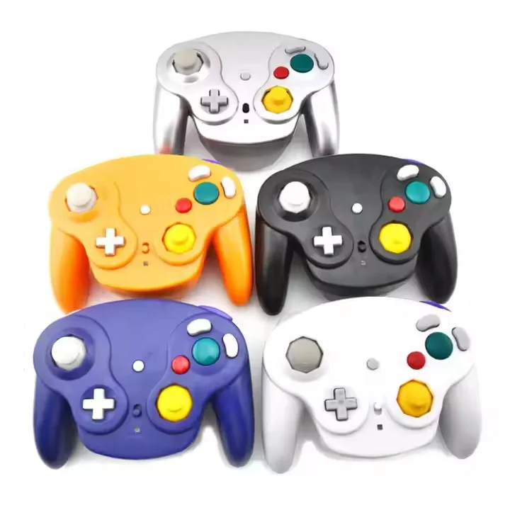 2 4 ГГц BT игровой контроллер для GameCubes NGC беспроводной геймпад Манетт Nintendo Gamecube джойстик