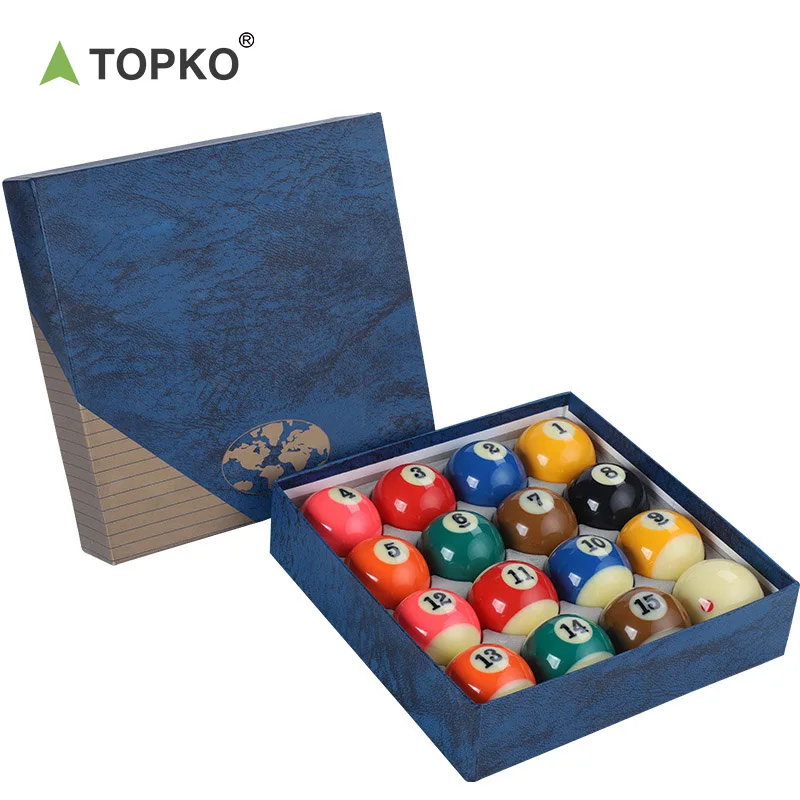 TOPKO hot selling for Snooker Balls Pool Ball Set Complete 16 balls one set