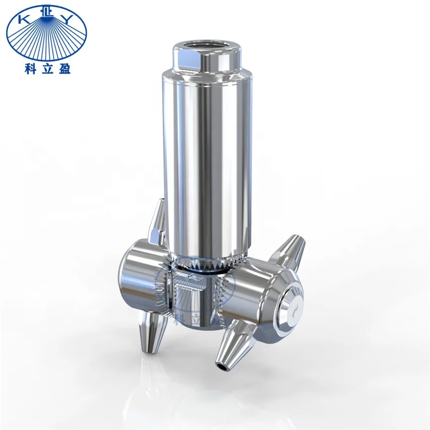 Factory Outlet 3D High Pressure 360 Degree Automatic Rotating Tank Cleaning Nozzle