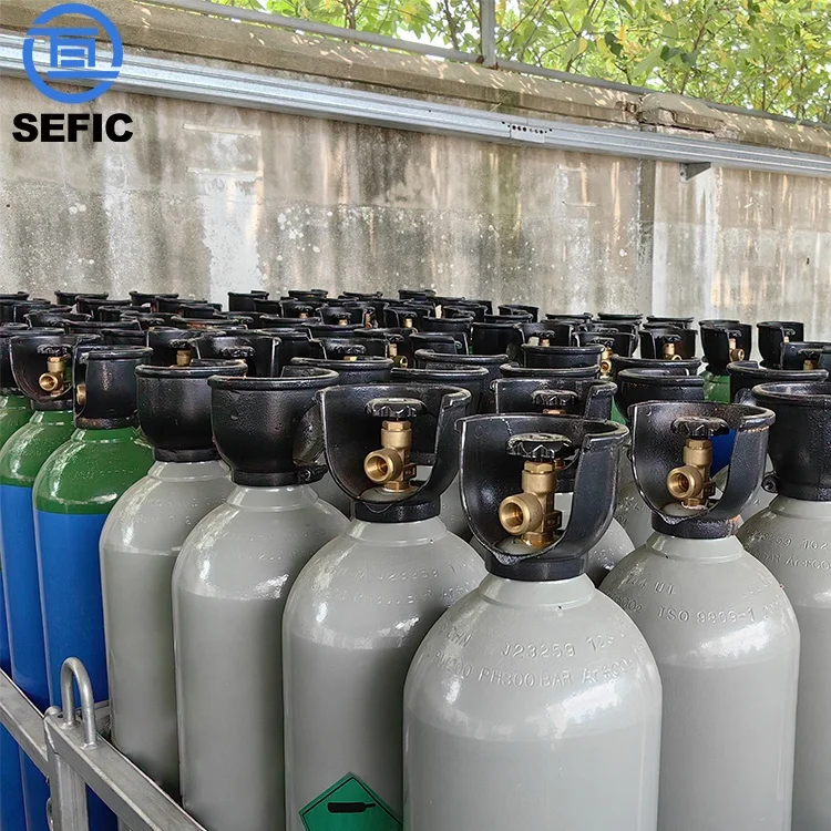 Industrial 50l 68l 232mm 267mm Dnv Seamless Steel Gas Cylinder Offshore Used For Ship Company