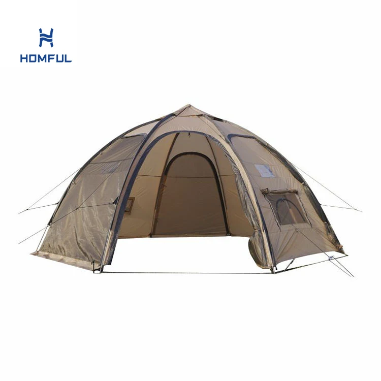 HOMFUL Exquisite Waterproof Emotional camping Tent Outdoor Glamping Tent Hot Tent