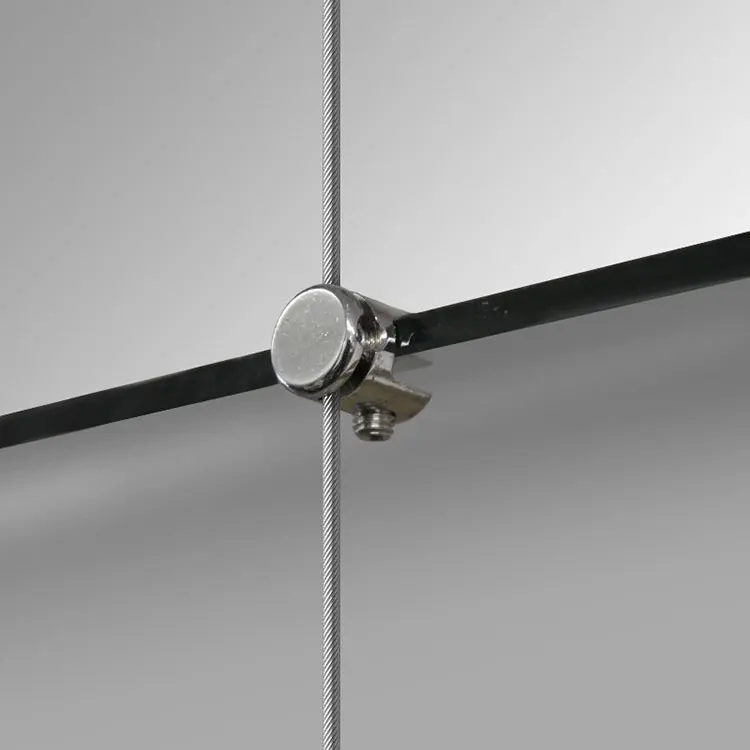 Anodized Aluminium Hanging Cable Display System For Advertising Led Light Box